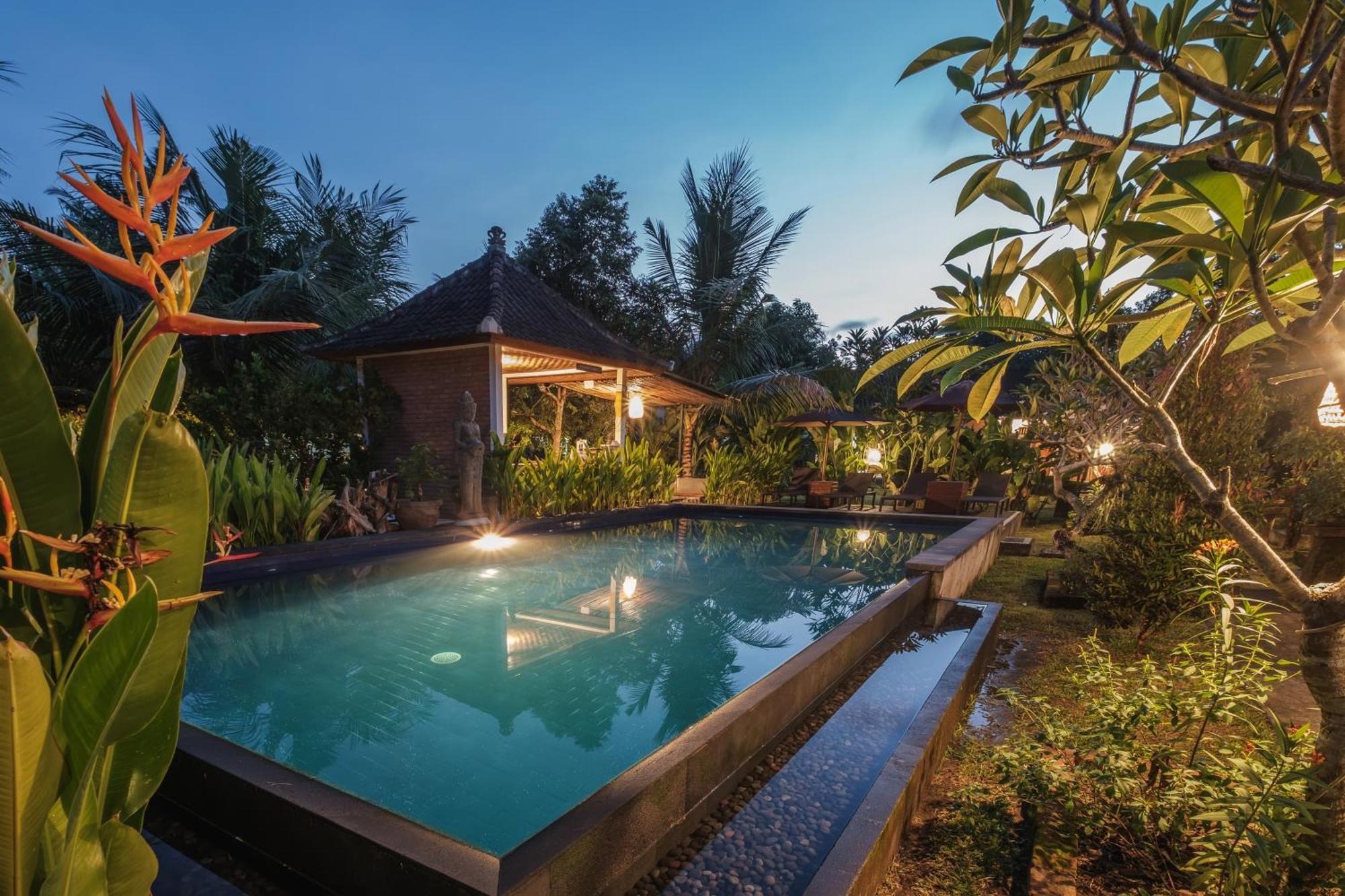 Dhiari Guest House Ubud Exterior foto